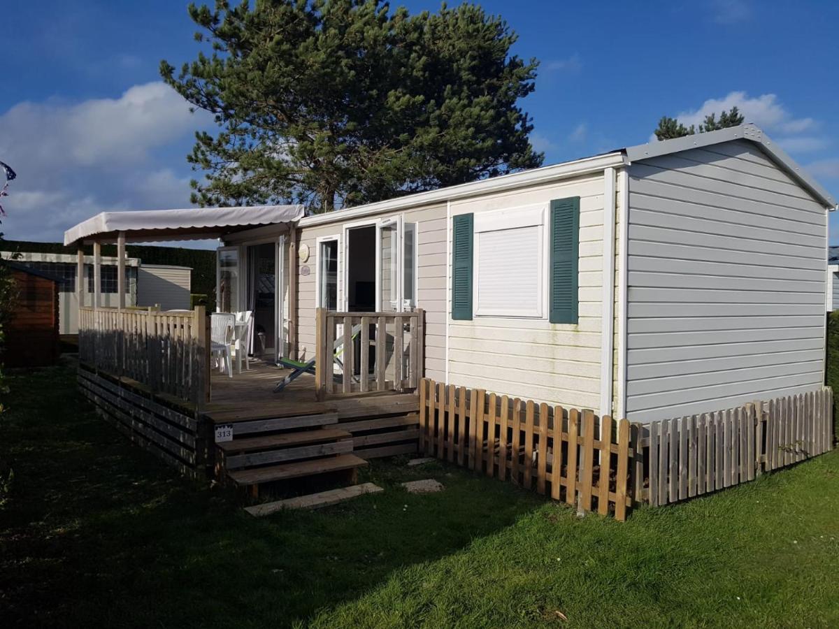 Mobile-Home 100M Plage Utah Mme Surget 圣玛丽-迪蒙 外观 照片