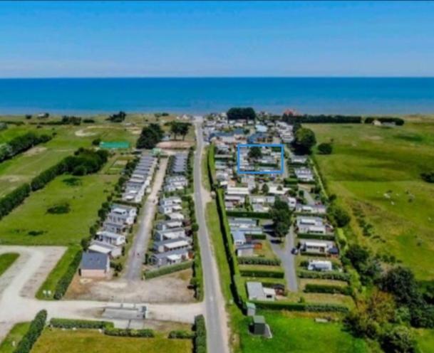 Mobile-Home 100M Plage Utah Mme Surget 圣玛丽-迪蒙 外观 照片
